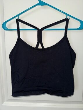 Beyond Yoga Black Strappy Crop Tank Top - Women's